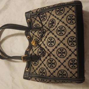 NWT Tory Burch T Monogram Jacquard Small Tote